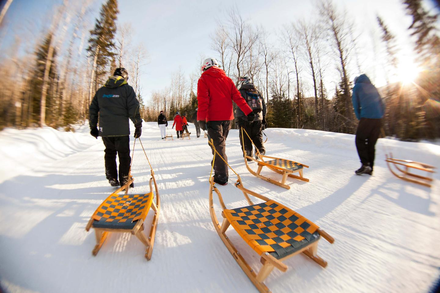 Luge à Charlevoix, Québec | Le Massif de Charlevoix